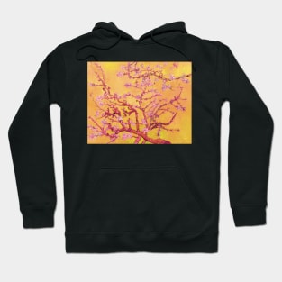 Van gogh almond blossom yellow Hoodie